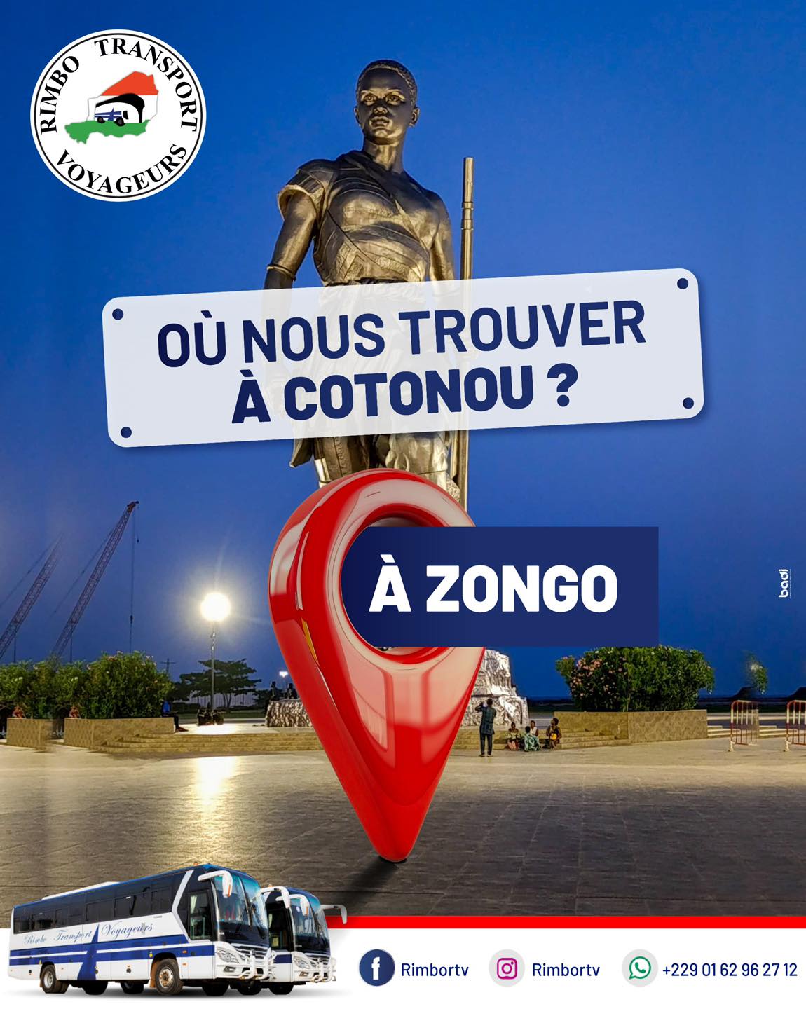 Localisation  COTONOU